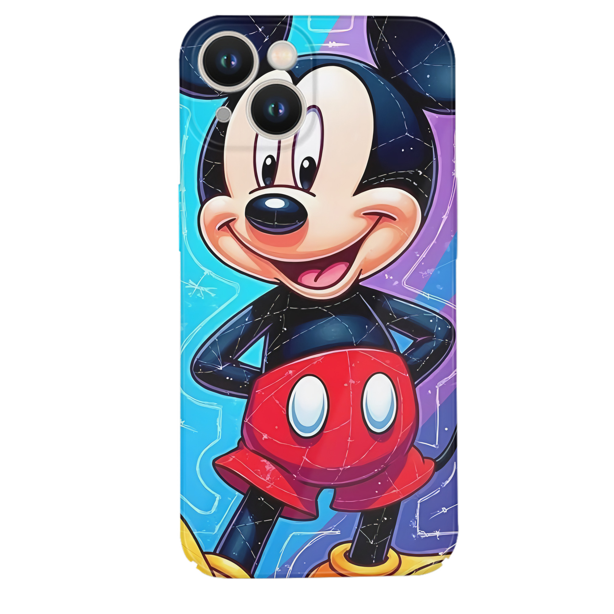 （画像用） ミッキーマウス Mickey Mouse 【iPhone 14シリーズ対応】ハードケース
